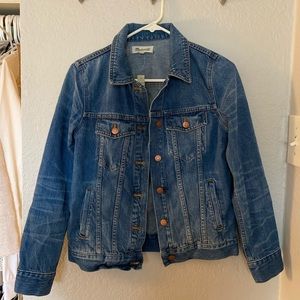 NWT Madewell The Jean Jacket in Pinter Wash